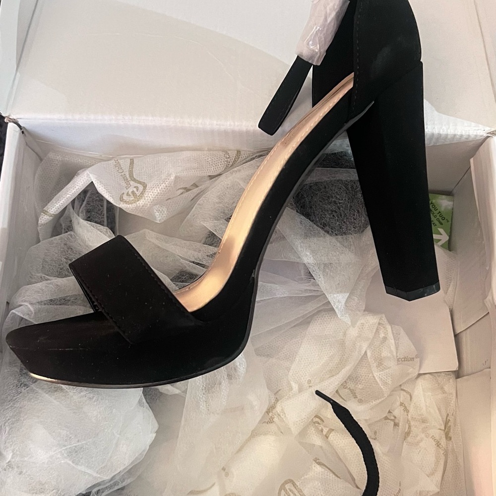 Elegant Black Women's Heels